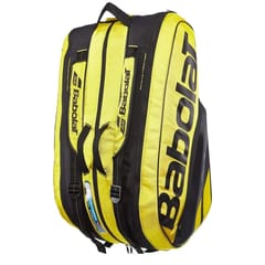Babolat RHX12 Pure Aero Tennis Kitbag - Black/Yellow