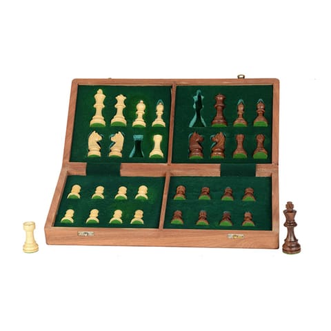 Precise EMPEROR SERIES CHESS BOARD SET (WOODEN CHESS BOARD & WOODEN CHESSMAN)