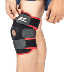 NIVIA Orthopedic Knee Support with Patella Hole Adjustable (RB-13)