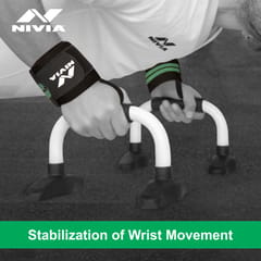 NIVIA Wrist Support Elasticated Band Adjustable