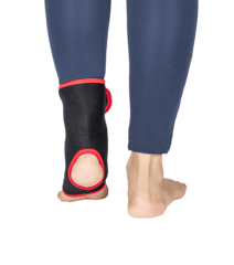NIVIA Orthopedic Ankle Support Slip-In with Velcro (RB-15)