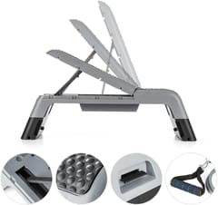 Vector X Adjustable Bench Workout Deck (Black/Grey)