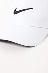 Nike Unisex-Adult U NK DF L91 Sport Cap (CW6327_White/Black_1 Count (Pack of 1))