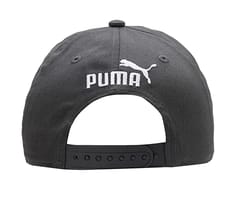 Puma Unisex's Cap (2431201_Cool Dark Gray-Black-Red-Dandelion