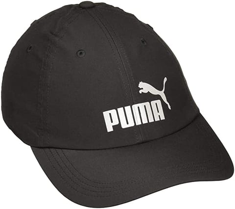 Puma Unisex's Cap (2175002 Black-N1 Logo_Free Size)