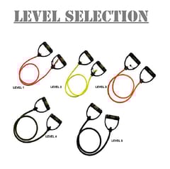 Cougar Toning Tube, Toning Tube for Exercise, Resistance Band Set with Handles, Single Toning Resistance Tube Heavy Quality, All Purpose Fitness Tube for Home and Gym Prime (Heavy)
