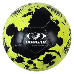 COUGAR Neo Polypropylene PP Football (Neon, Size 5) , Multicolour