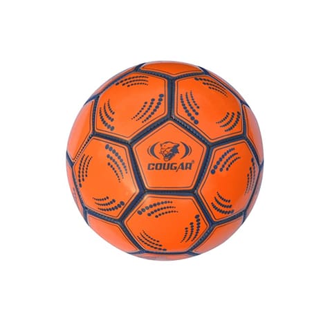 Cougar Football, Trick Soft PVC for Training Purpose, Size: 5 (Orange)