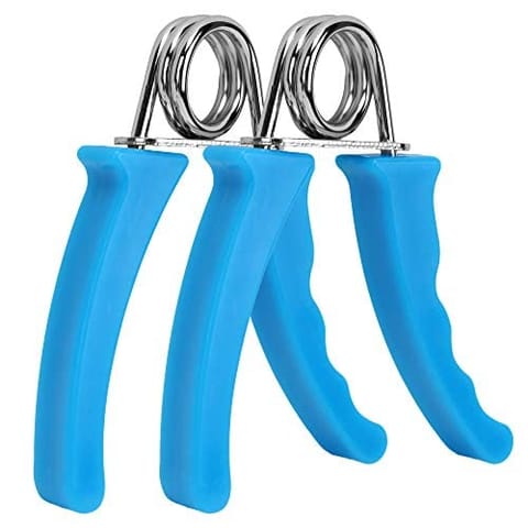 Cougar Classic Hand Grip Strengthener for Forarm Exercise & Strength for Men/Women, Blue Color