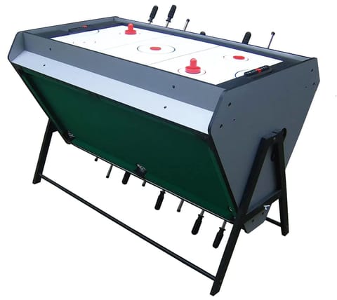 WMX 3 in 1 - Mutli Game Indoor House Game Table Foosball Air Hockey Pool Table forKids & Adult- Wmg50251, Assorted