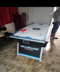 Semi Commercial 7 Ft Air Hockey Table with Timer and Digital Scorer