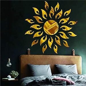 Shop Generic Acrylic 3D Removable Decorative Wall Sticker Mirror