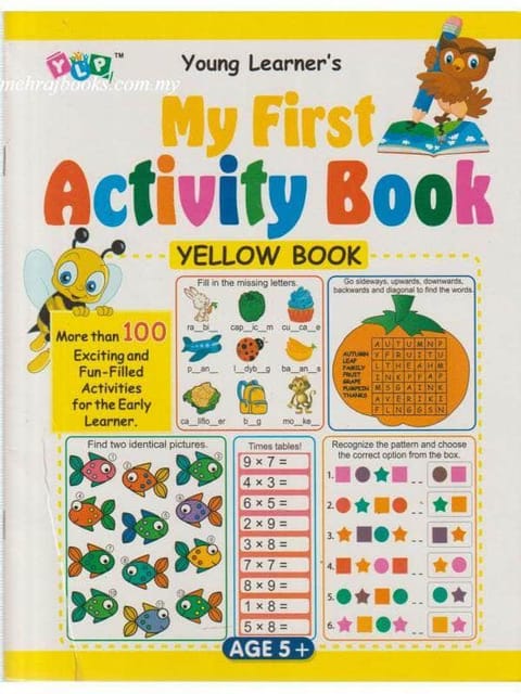 My First Activity Book (Yellow)