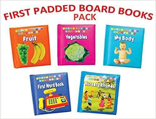 First Padded Board Book -1 To 5 Pack 2