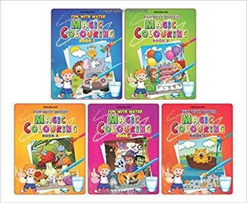 Magic Colouring - 1 To 5 (5 Titles) Pack