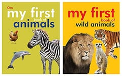My First Book of Animals and Wild Animals (Padded) (Set of 2 Books)