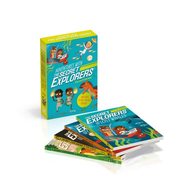 Adventures with The Secret Explorers: Collection One: Includes 4 Fact-Packed Books
