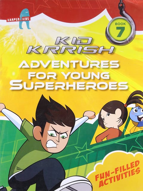 Kid Krrish Book 7: Fun-Filled Activities