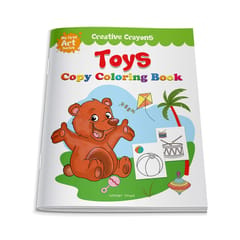 Colouring Book of Toys: Creative Crayons Series - Crayon Copy Colour Books