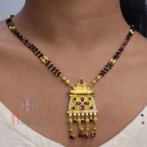 1 Gram Short Mangalsutra Collection