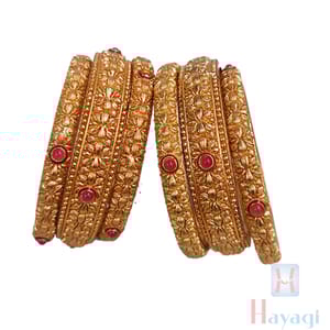 1 Gram Bangles Set Ethnic design