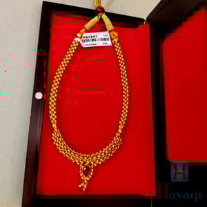 Kolhapuri Thushi Necklace Jhalar Patta