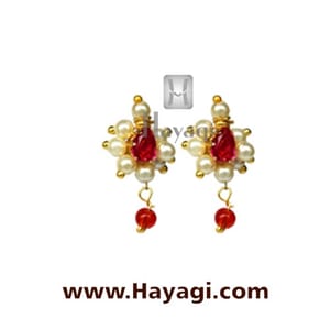 Pearl Grapes Tops Earrings Buy Online - Hayagi