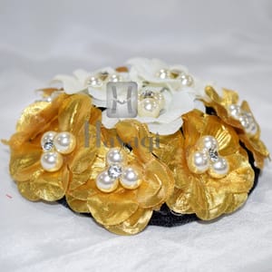 Artificial Floral Ambada Decorated With Pearls