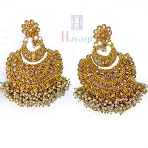 Heavy Long Earrings Traditional Bridal Wear