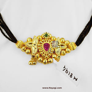 Kolhapuri Manchali BELPAN MANGALSUTRA Online_Hayagi