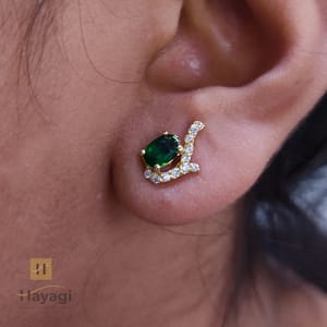 Fancy Design Studs/Ear Tops Delicate Stones Studded