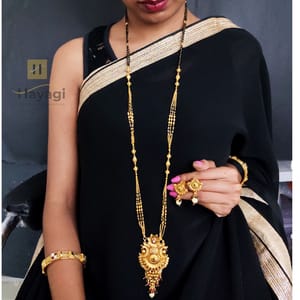 Designer Rajwadi Mangalsutra/Long Simple Mangalsutra