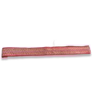 Red Fabric/Cloth Waistbelt/Kamarband