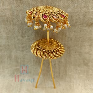 Designer Khopa Hair Pin Traditional Wear