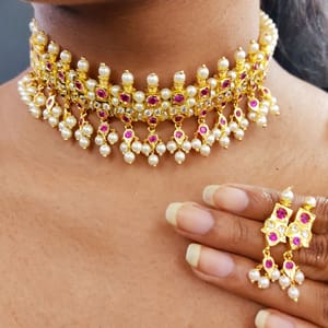 Laffa Haar 15 Kasturi Trishul Peti Laffa Haar