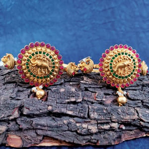 South Indian Kada Bajuband Traditional Design