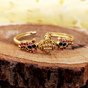 Temple Kada/Bracelet Kemp Stone Kada