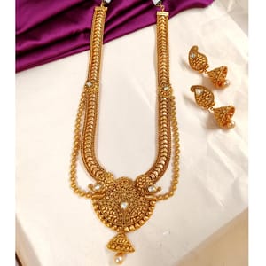 Golden Wedding Necklace/Wedding Jewellery Online
