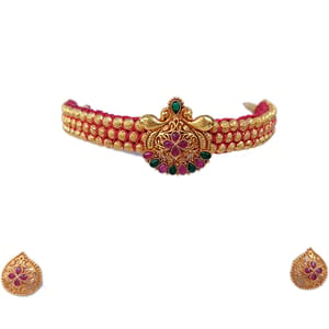 Geru Finish Vajratik Necklace With Pendant