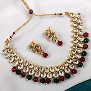 Kundan Choker Necklace/Kundan Short Necklace
