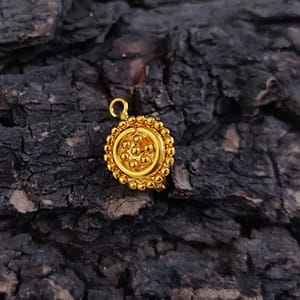 Nosepin- Golden Nosepin Round Design