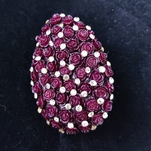 Saree Pins - Designer Stones Studded Fancy Saree Pin