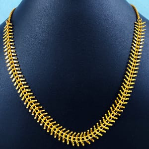 Golden Short Haar/Necklace