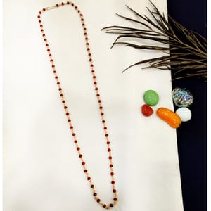 Red Crystal Beads Mala/Chain