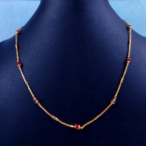 Small Chains Single Line Delicate Look