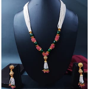 Fancy Mala- Multi Layer Pearl Beads Mala