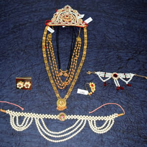 Festive Gauri Ganesh Accessories Combo Set