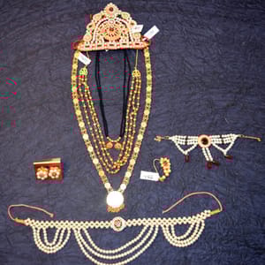 Festive Gauri Ganesh Accessories Combo Set