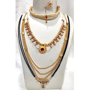 Laxmi Gauri Ganesh Accessories Combo Set Online
