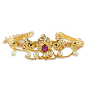 Bajuband-  Golden Peacock Design Bajuband/Armlet